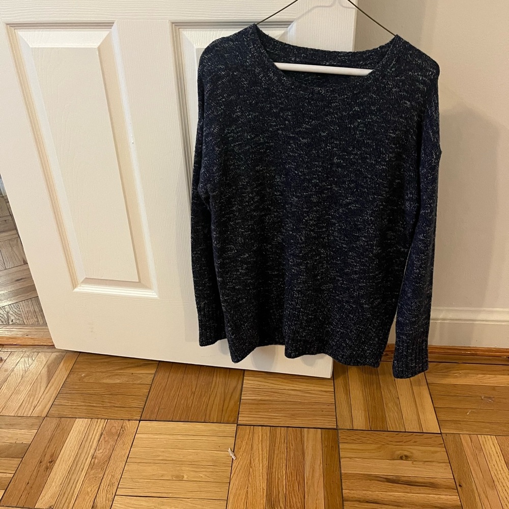 banana republic blue sweater size small